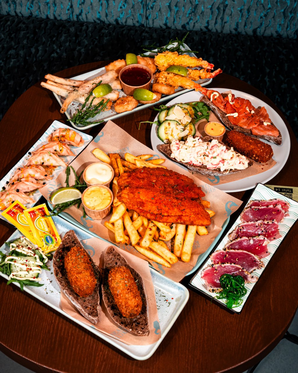 Sfeerbeeld Seafood Kijkduin